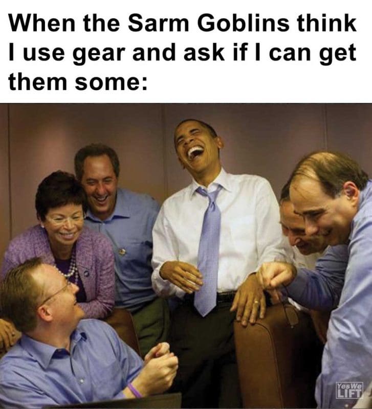 When The Sarm Goblins Think I Use Gear And Ask If I Can Get Them Some