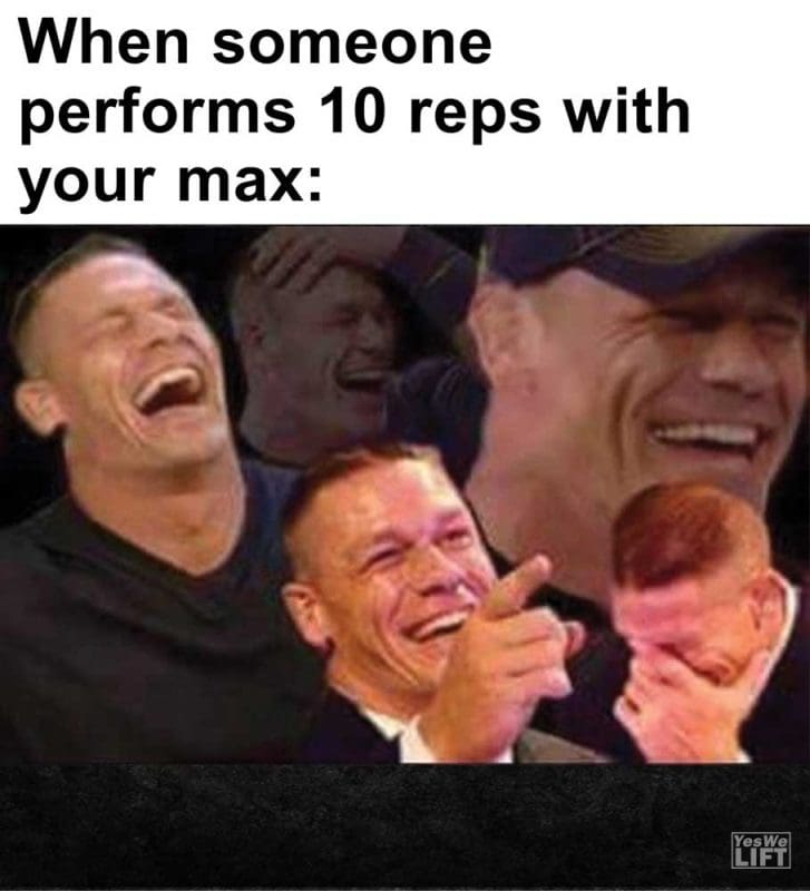 When Someone Performs Reps With Your Max