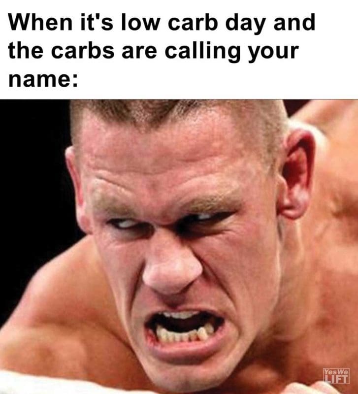 When It's Low Carb Day And The Carbs Are Calling Your Name