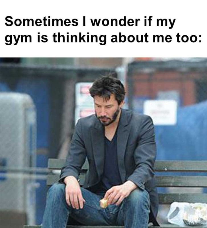 Sometimes I Wonder If My Gym Is Thinking About Me Too