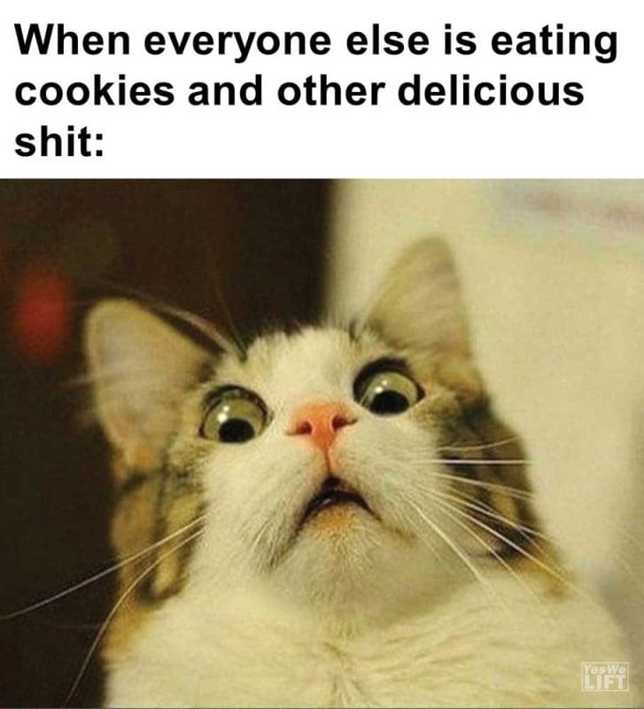 When Everyone Else Is Eating Cookies And Other Delicious Shit