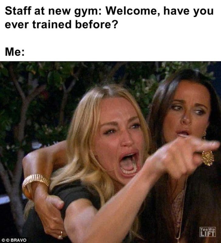 Staff At New Gym Welcome Have You Ever Trained Before Me
