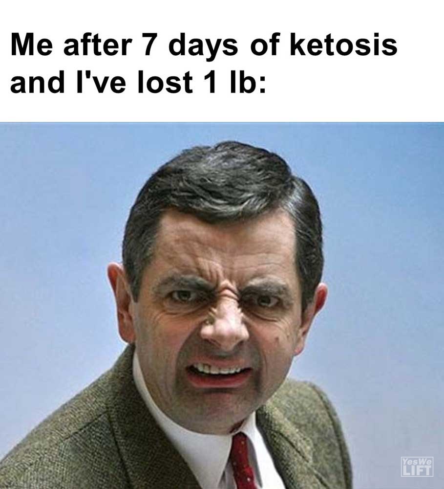 Me After Days Of Ketosis And I've Lost Lb