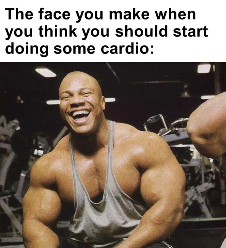 The Face You Make When You Think You Should Start Doing Some Cardio