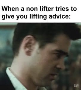 When A Non Lifter Tries To Give You Lifting Advice
