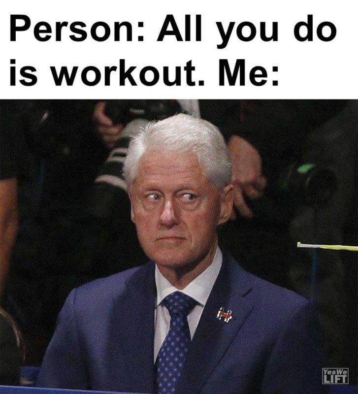 Person All You Do Is Workout Me