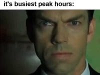 My Face After Finishing A Workout Just As The Gym Hits It's Busiest Peak Hours