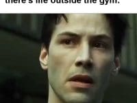 When Someone Suggests There's Life Outside The Gym