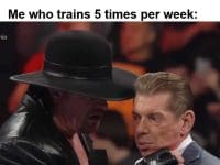 Friend You're So Lucky Not Being Fat Me Who Trains Times Per Week