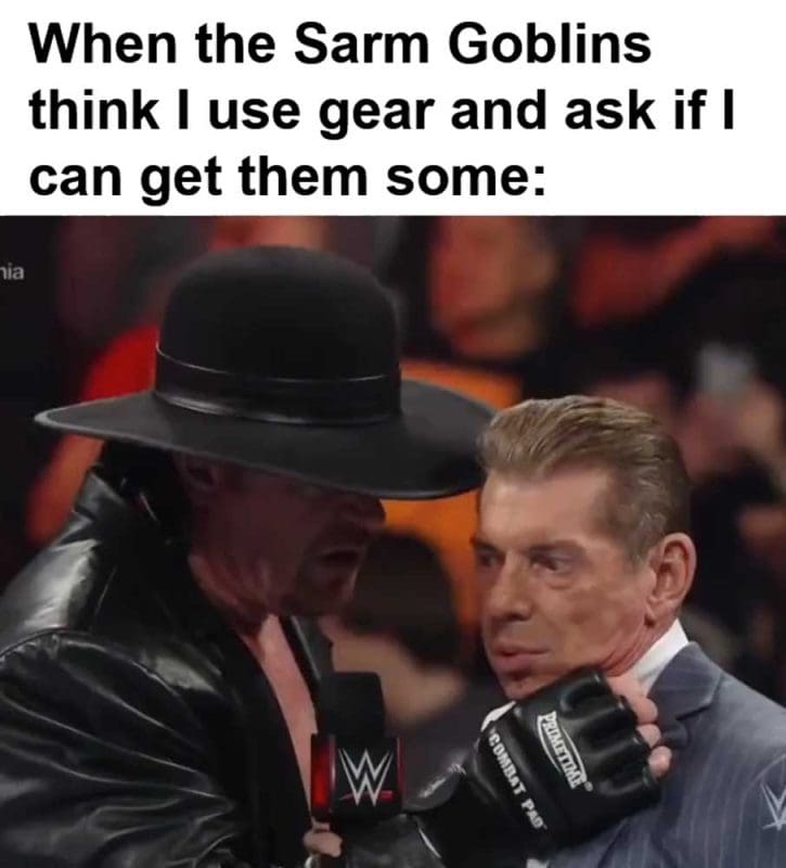 When The Sarm Goblins Think I Use Gear And Ask If I Can Get Them Some