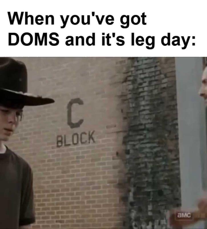 When You've Got Doms And It's Leg Day