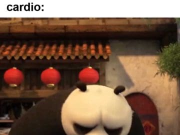 My Face When Thinking I Should Start Doing Some Cardio