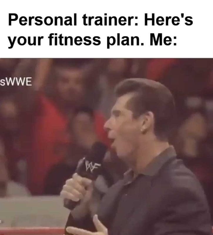 Personal Trainer Here's Your Fitness Plan Me