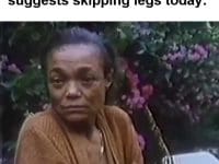 When Your Gym Buddy Suggests Skipping Legs Today