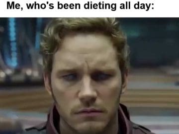 Friend Fancy A Slice Of Pizza Me Who's Been Dieting All Day