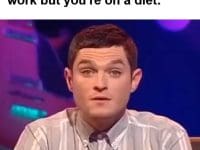 When There's Birthday Cake At Work But You're On A Diet