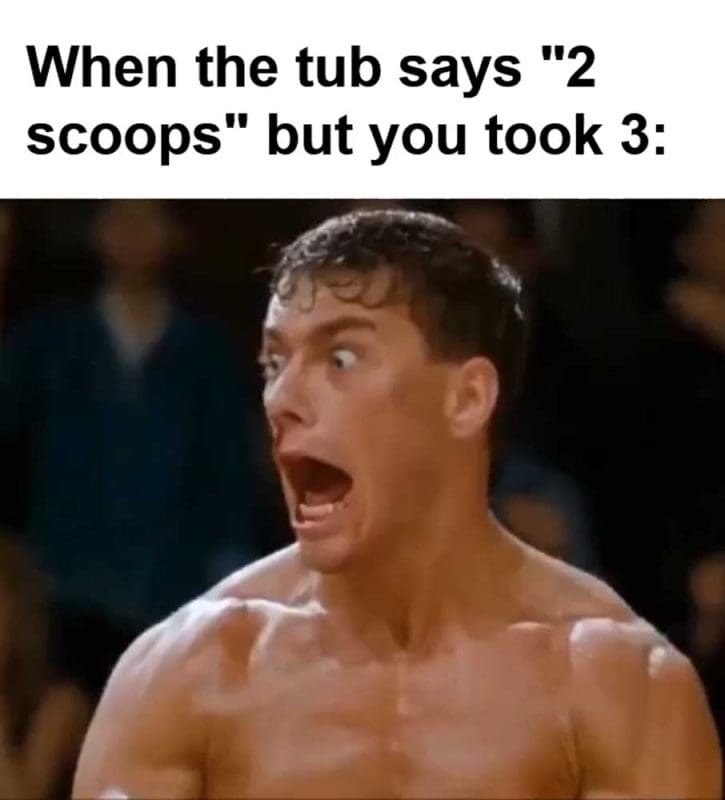 When The Tub Says Scoops But You Took