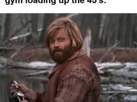 When You See A Hot Girl In The Gym Loading Up The 's