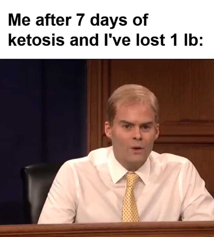Me After Days Of Ketosis And I've Lost Lb