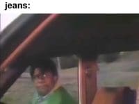 That Face You Make When You See Someone Working Out In Jeans