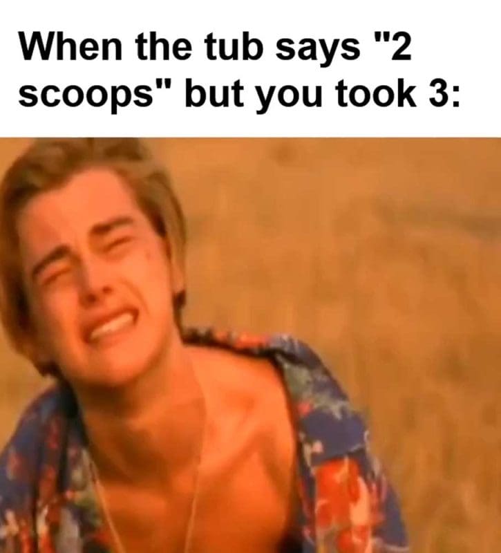 When The Tub Says Scoops But You Took