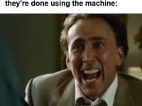 When You See Someone Move The Pin Down To A Heavier Weight When They're Done Using The Machine