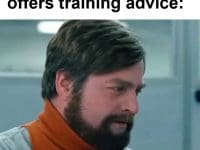 When A Gym Newbie Offers Training Advice