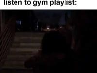 Battery Dies In Bluetooth Headphones Forced To Listen To Gym Playlist