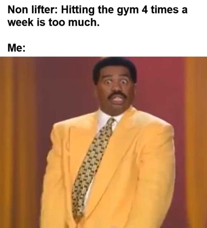 Non Lifter Hitting The Gym Times A Week Is Too Much Me