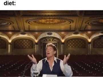 When I've Managed To Go The Whole Day Without Breaking My Diet