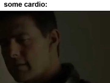 The Face You Make When You Think You Should Start Doing Some Cardio