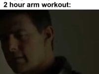 When A Newbie Tells Me They Gonna Try Rich Paina's Hour Arm Workout