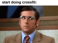 That Look You Give Someone When They Tell You They Gonna Start Doing Crossfit