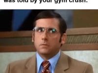 When The Joke Isn't Funny But Was Told By Your Gym Crush