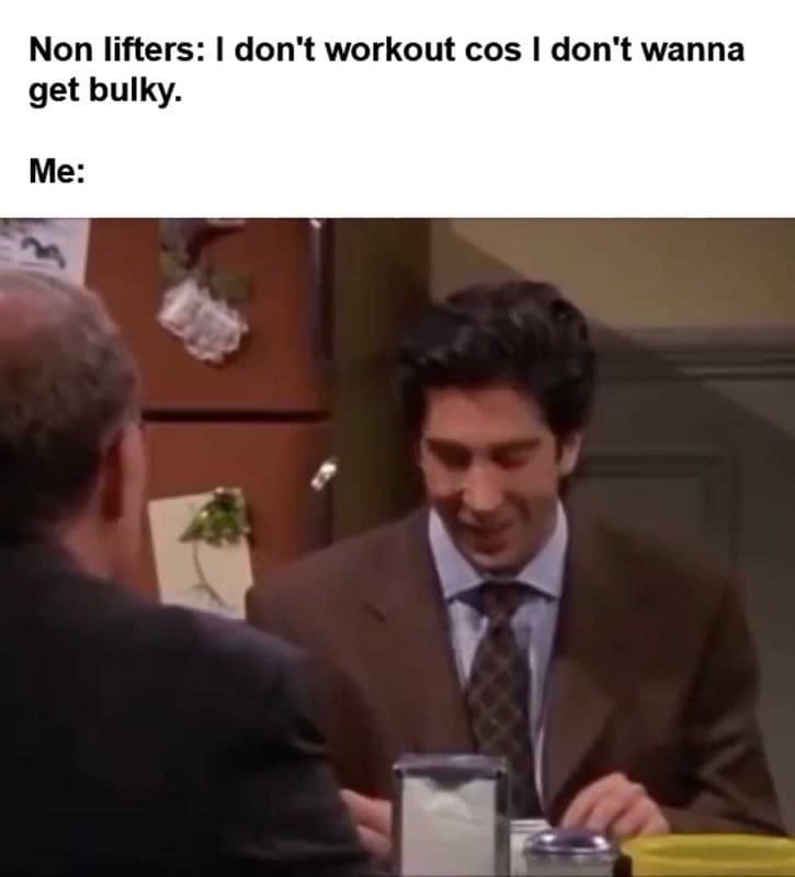 Non Lifters I Don't Workout Cos I Don't Wanna Get Bulky Me