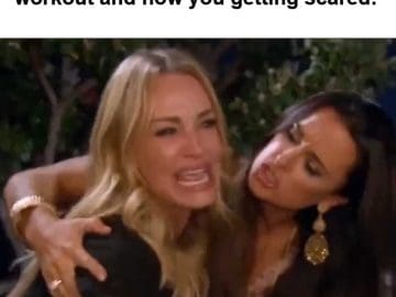 When You Took Too Much Pre Workout And Now You Getting Scared