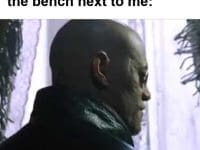 When My Gym Crush Uses The Bench Next To Me