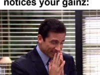 When Your Ex Notices Your Gainz