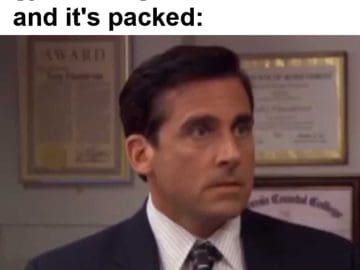 When You Walk Into The Gym During Dead Hours And It's Packed