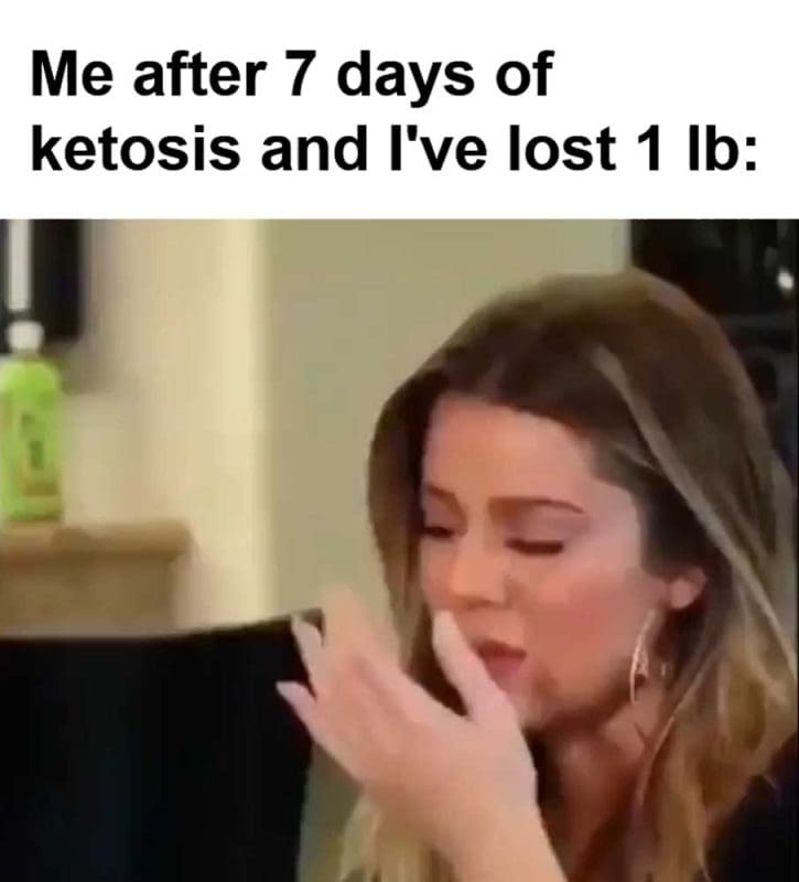 Me After Days Of Ketosis And I've Lost Lb