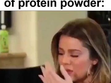 When You Run Out Of Protein Powder