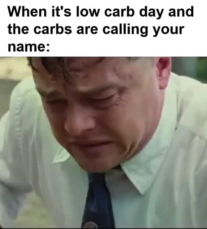 When It's Low Carb Day And The Carbs Are Calling Your Name