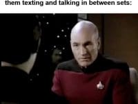 When Your Friend Complains About Not Getting The Results They Want And You See Them Texting And Talking In B