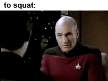 When You've Got Doms And Your Gym Buddy Wants To Squat