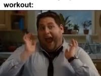 My Face When A Good Song Comes On During My Workout