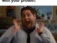 When You Get A Free Shaker With Your Protein