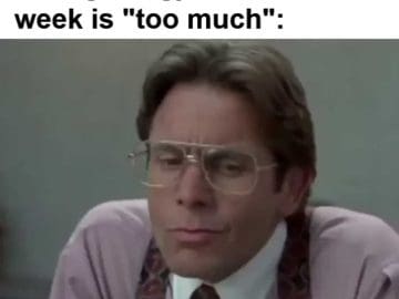 When A Non Lifters Tells You Hitting The Gym Times A Week Is Too Much