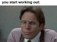 When You've Been Lifting For Years And Someone Suggests You Start Working Out