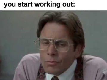 When You've Been Lifting For Years And Someone Suggests You Start Working Out