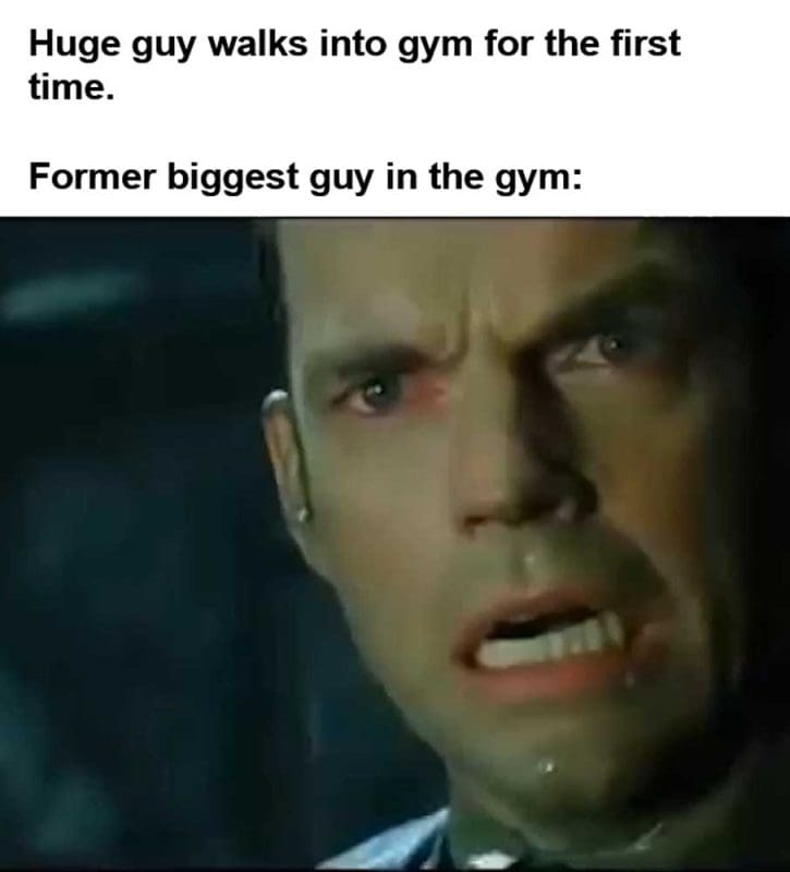 Huge Guy Walks Into Gym For The First Time Former Biggest Guy In The Gym